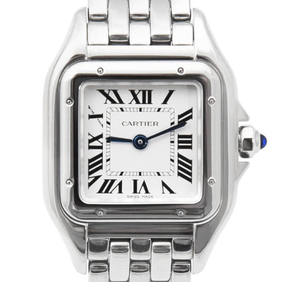 Cartier Panthere De Cartier White Dial Stainless Steel Ref: WSPN0006