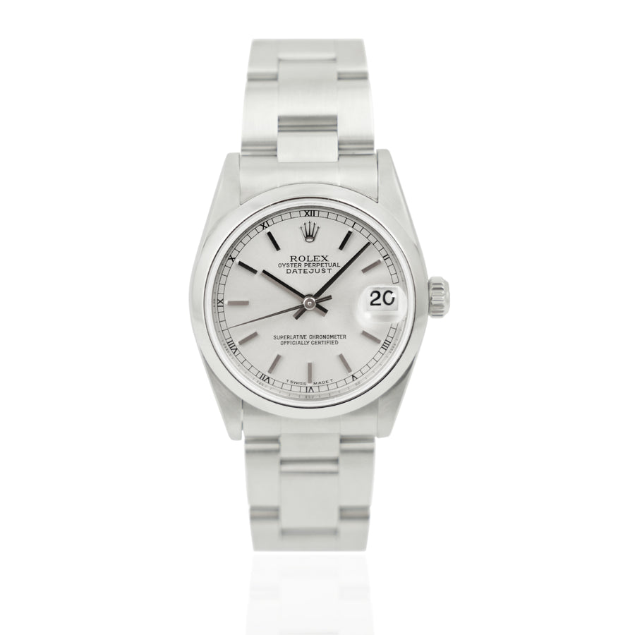 Rolex DateJust Silver Dial Stainless Steel Ref: 78240