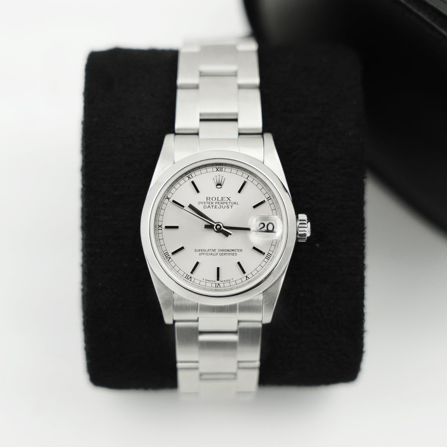 Rolex DateJust Silver Dial Stainless Steel Ref: 78240