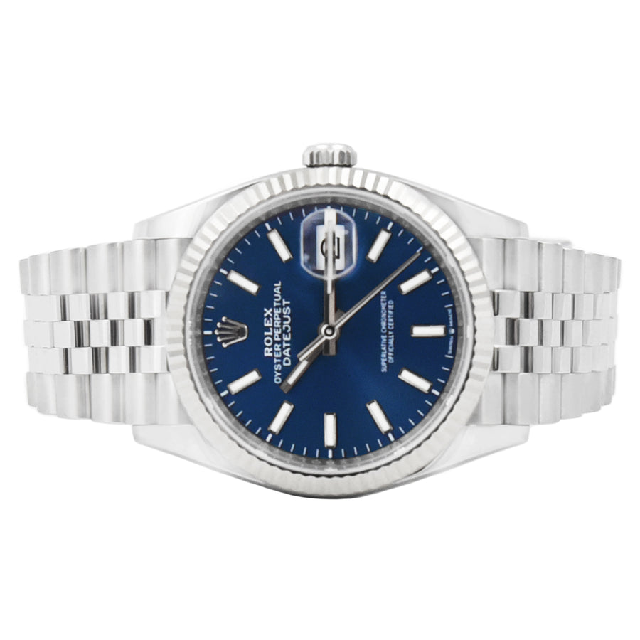 Rolex DateJust Blue Dial Stainless Steel Ref: 126234