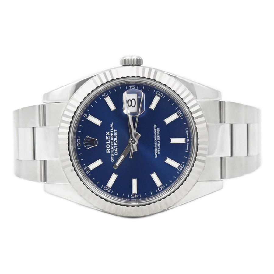 Rolex DateJust Blue Dial Stainless Steel Ref:126334
