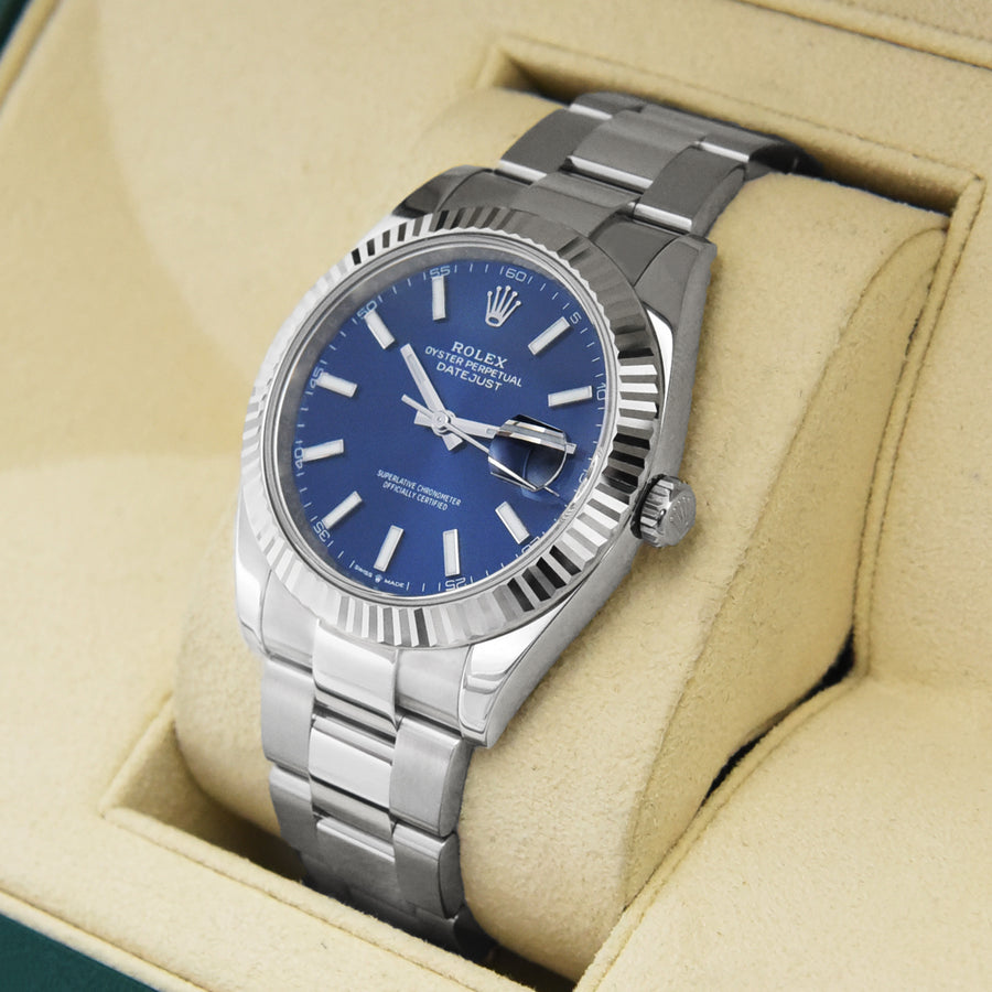 Rolex DateJust Blue Dial Stainless Steel Ref:126334