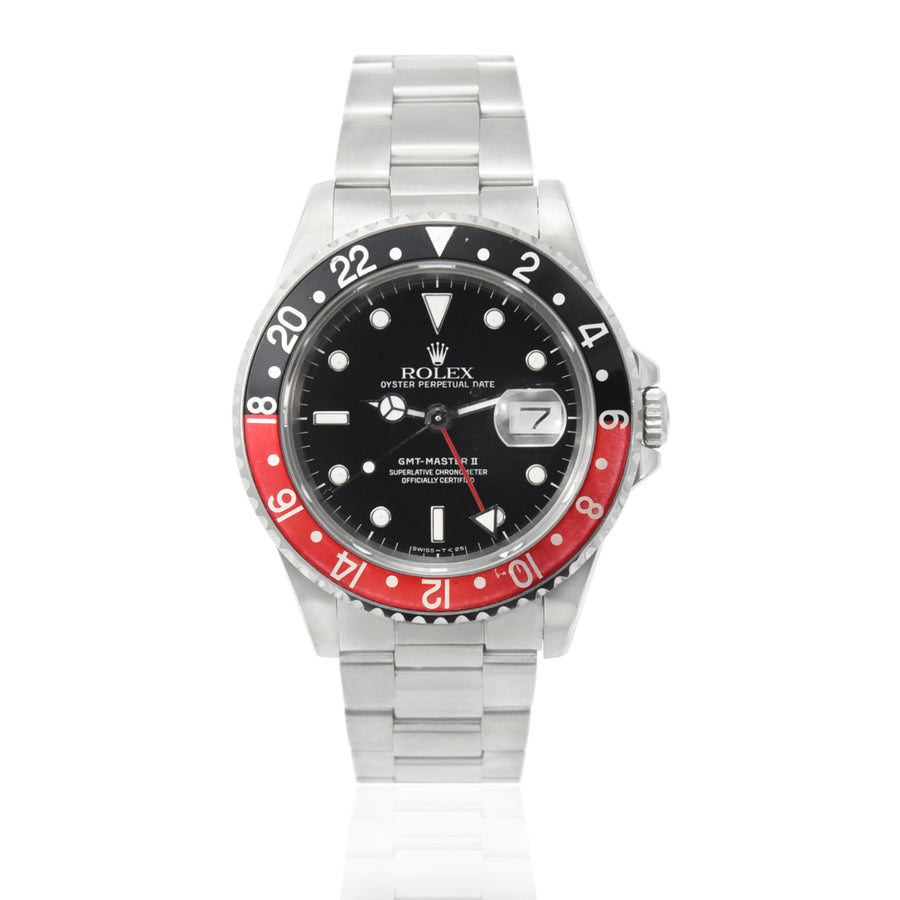 Rolex GMT-Master II Black Dial Stainless Steel Ref: 16710