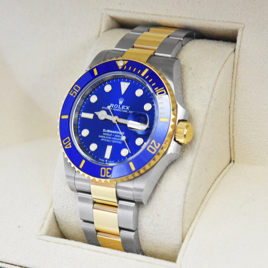 Rolex Submariner Date Blue Dial Stainless Steel Ref: 126613LB