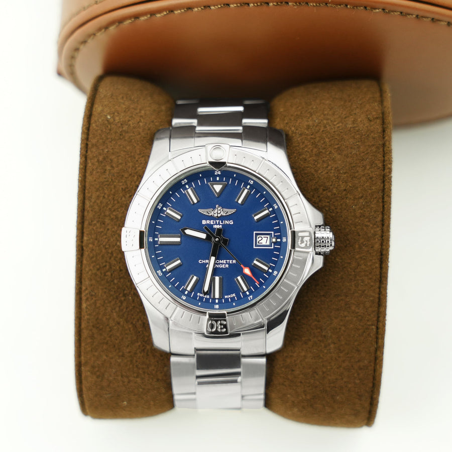 Breitling Avenger Blue Dial Stainless Steel Ref: A17318101C1A1 - My Jewel World