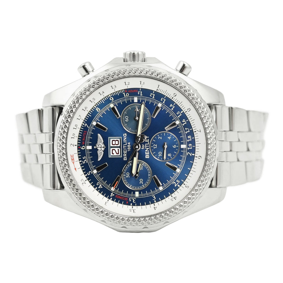 Breitling bentley blue best sale