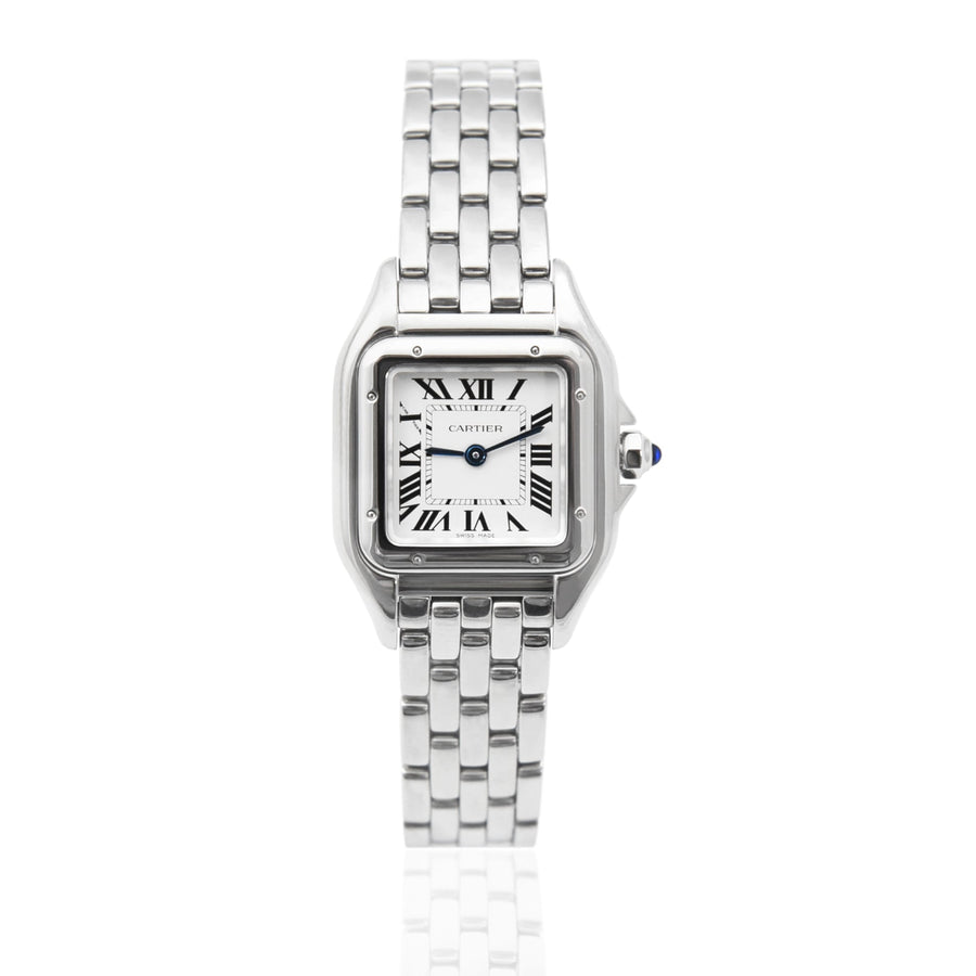 Cartier Panthere De Cartier White Dial Stainless Steel Ref: WSPN0006 - My Jewel World