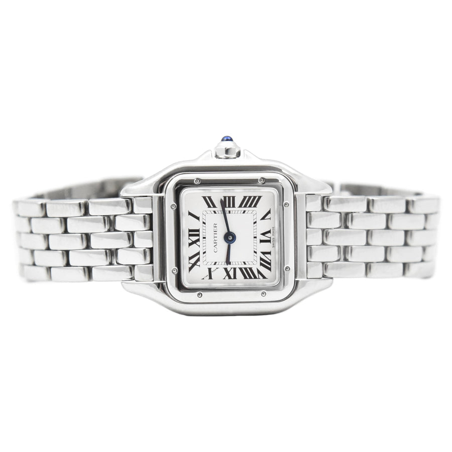 Cartier Panthere De Cartier White Dial Stainless Steel Ref: WSPN0006 - My Jewel World