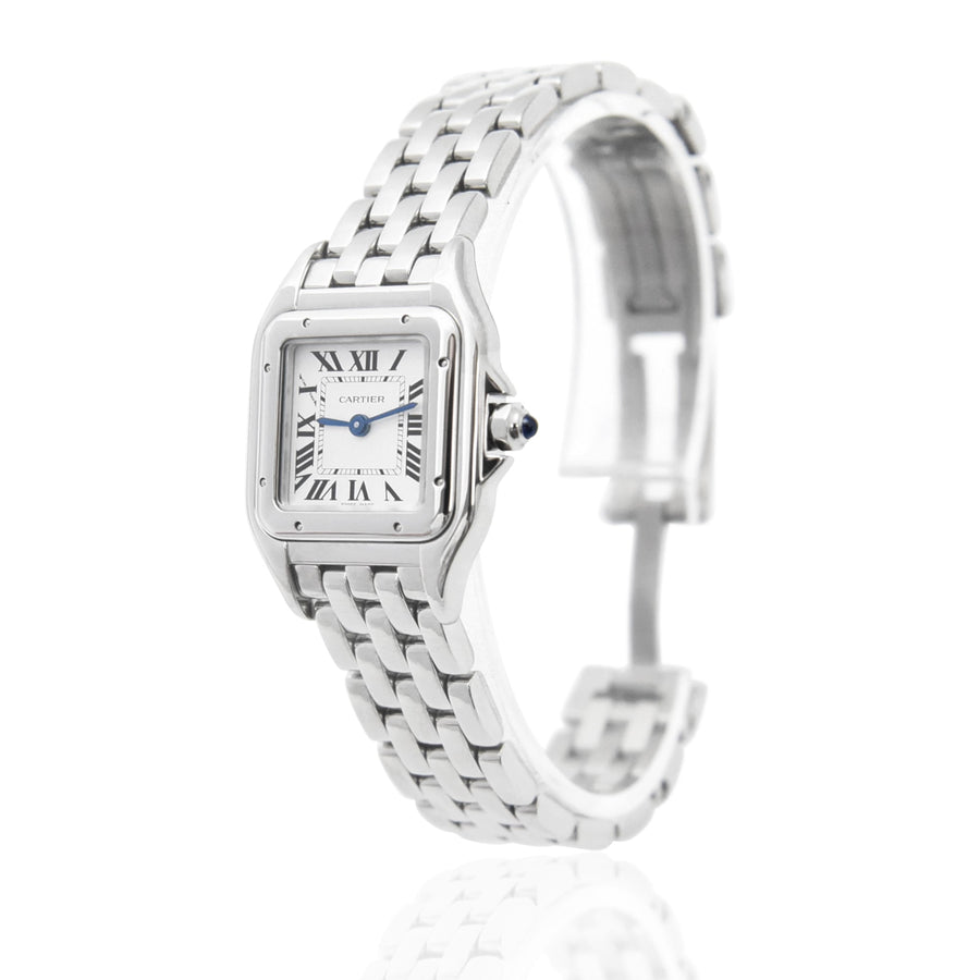 Cartier Panthere De Cartier White Dial Stainless Steel Ref: WSPN0006 - My Jewel World