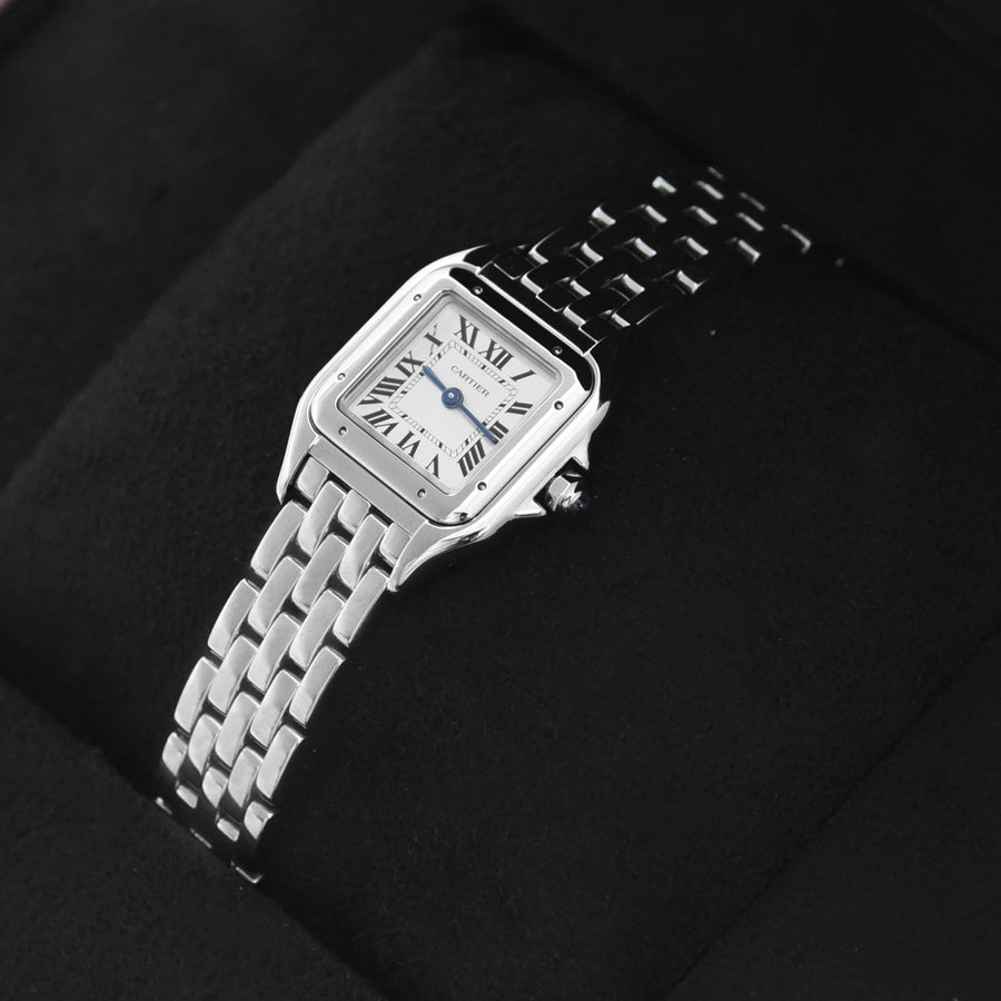 Cartier Panthere De Cartier White Dial Stainless Steel Ref: WSPN0006 - My Jewel World