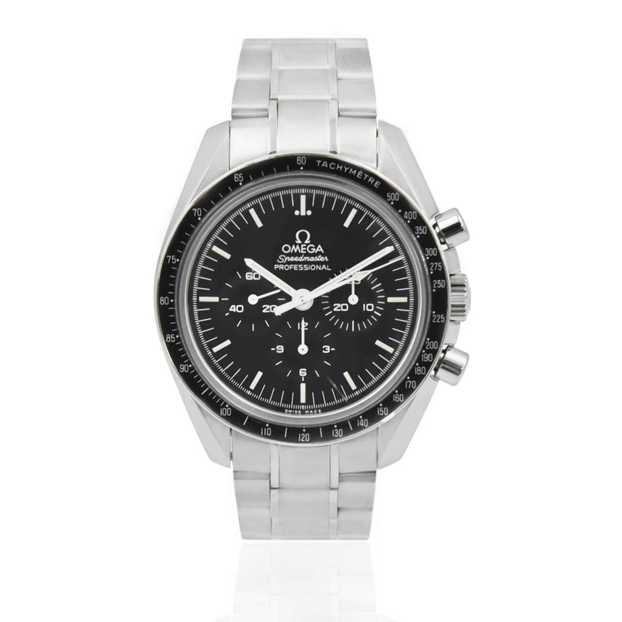 Omega Speedmaster Moonwatch Professional Black Dial Stainless Steel Ref: 3573.50.00 - My Jewel World