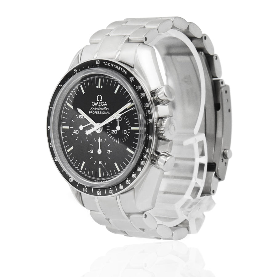 Omega Speedmaster Moonwatch Professional Black Dial Stainless Steel Ref: 3573.50.00 - My Jewel World