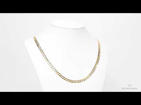 9ct Yellow Gold 26 Inch Curb Chain 23.5g