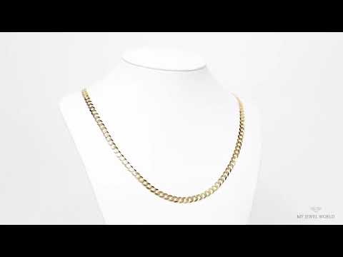 9ct Yellow Gold 22 Inch Curb Chain 20.0g