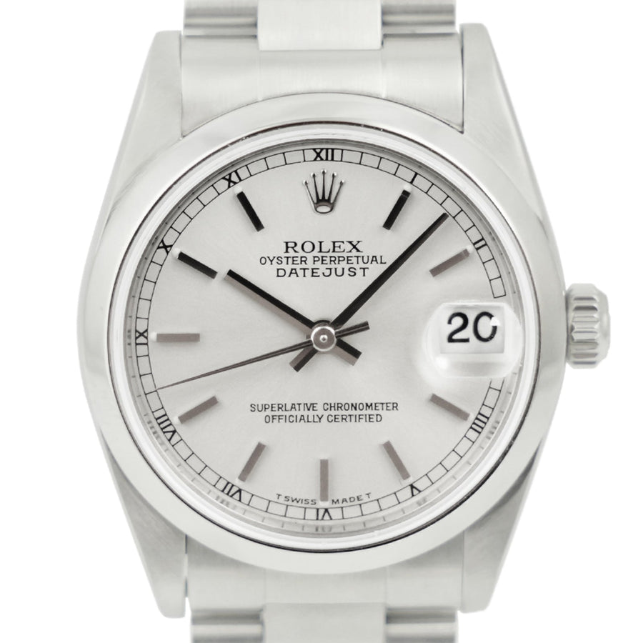 Rolex DateJust Silver Dial Stainless Steel Ref: 78240 - My Jewel World