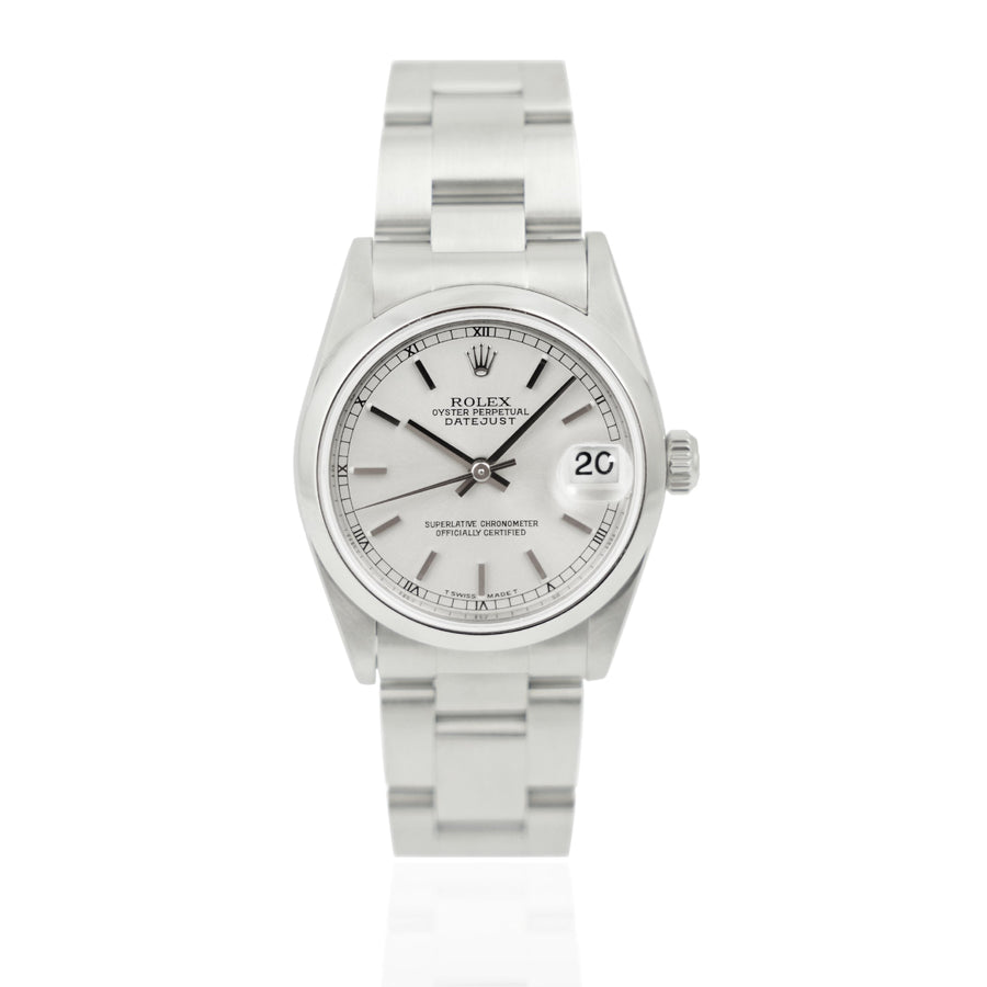 Rolex DateJust Silver Dial Stainless Steel Ref: 78240 - My Jewel World