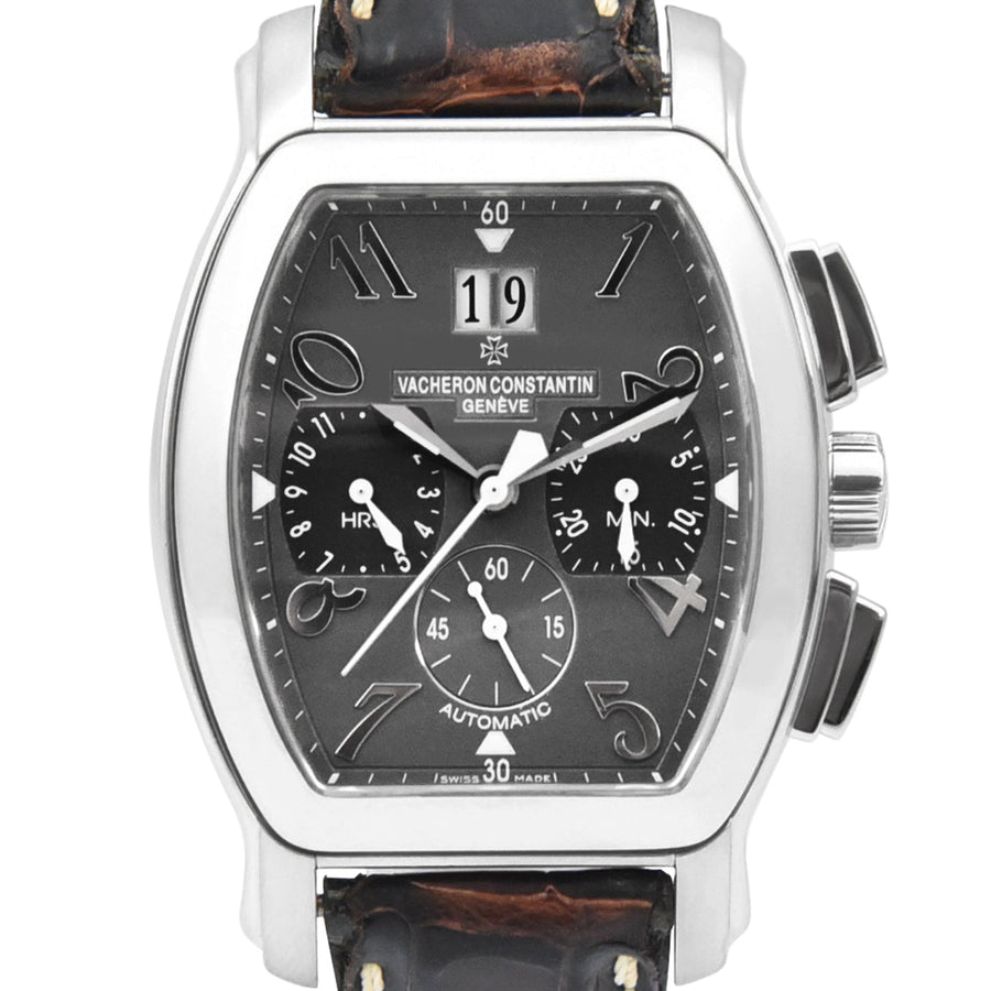 Vacheron Constantin Royal Eagle Chronograph Grey Dial Leather Strap Ref: 50645 - My Jewel World