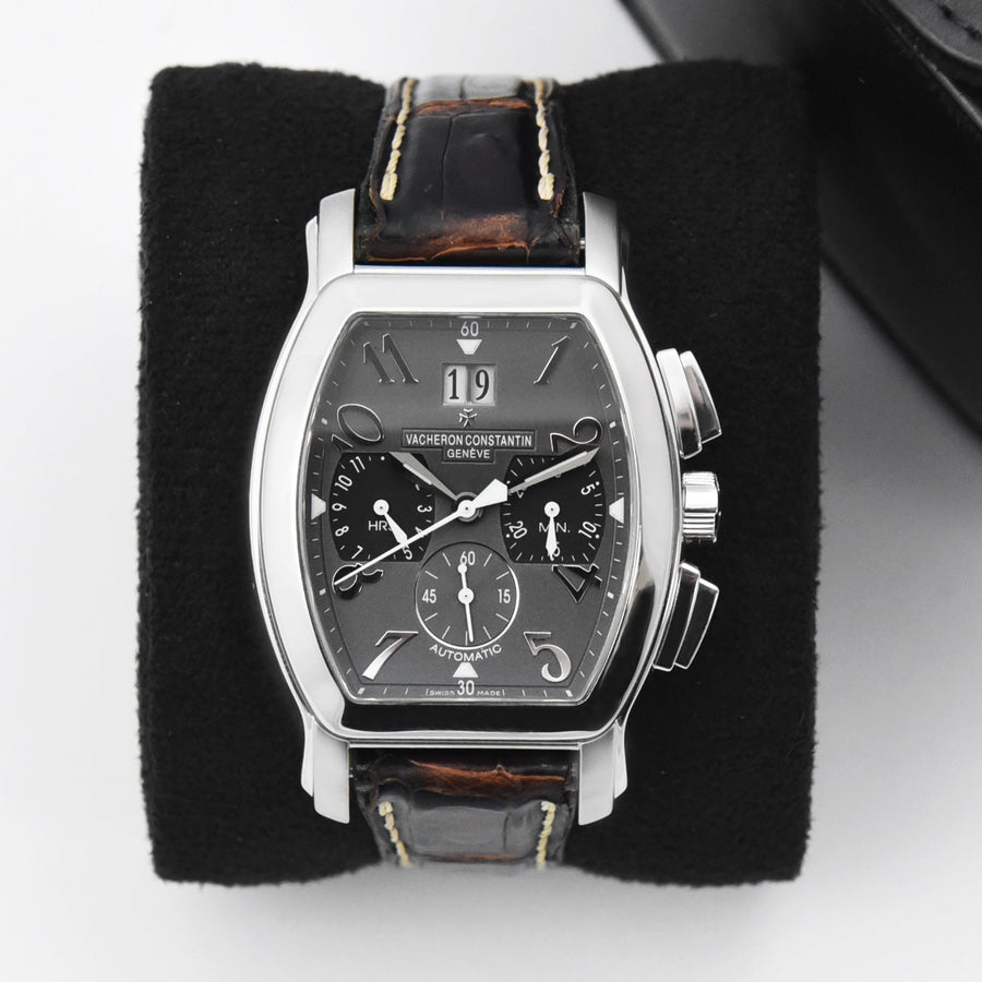 Vacheron Constantin Royal Eagle Chronograph Grey Dial Leather Strap Ref: 50645 - My Jewel World