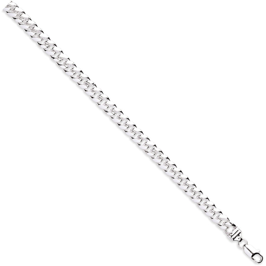925 Sterling Silver 8.5mm 20 Inch Solid Cuban Curb Necklace 84.0g - My Jewel World