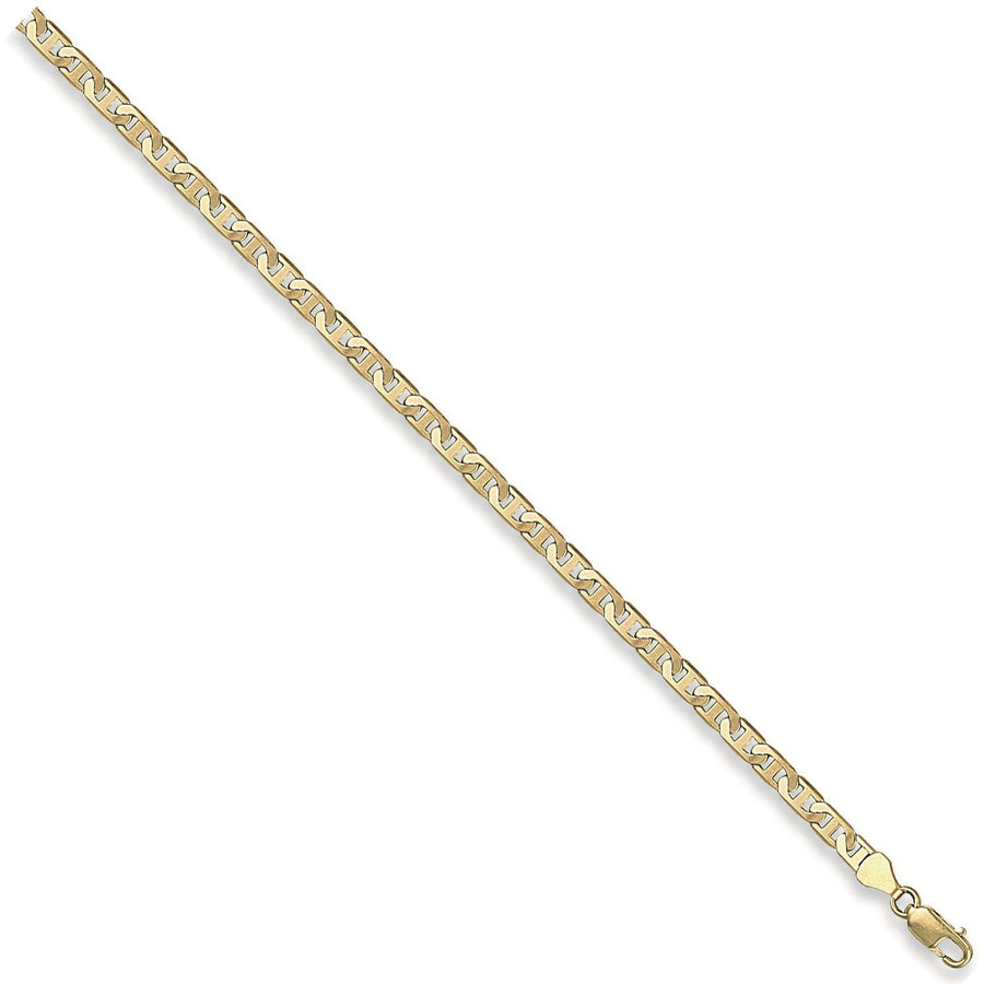 9ct Yellow Gold 5mm 20 Inch Flat Anchor Necklace 14.0g - My Jewel World