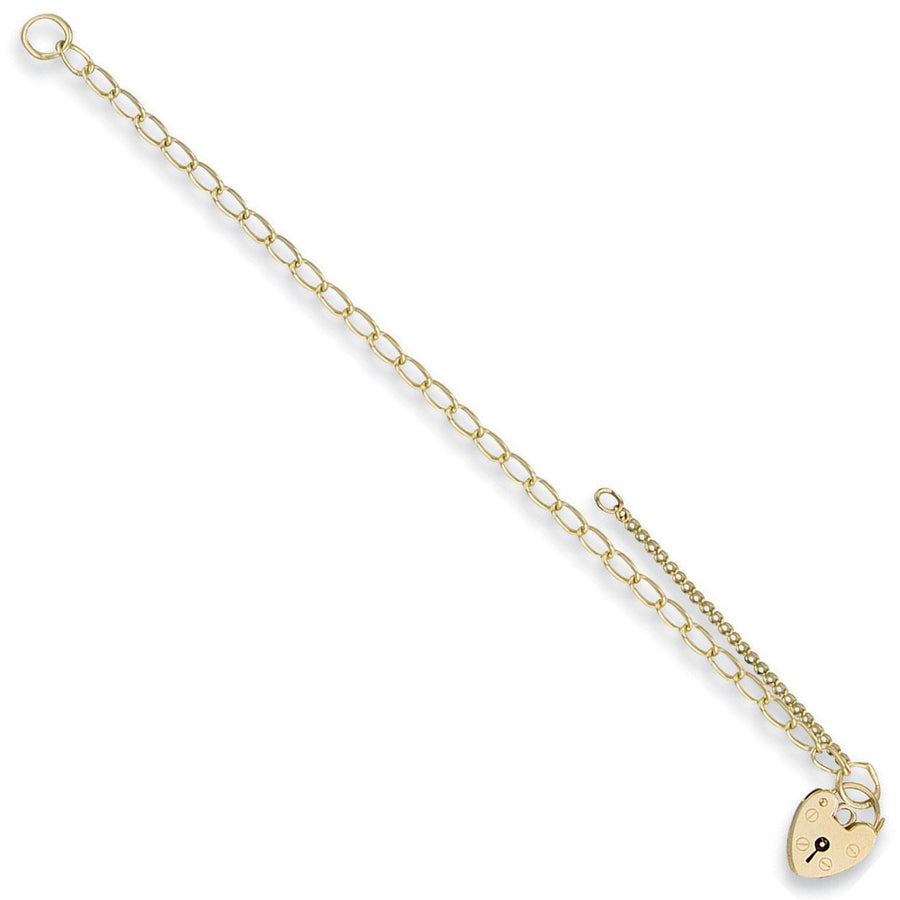 9ct Yellow Gold Charm Bracelet 3.1g - My Jewel World
