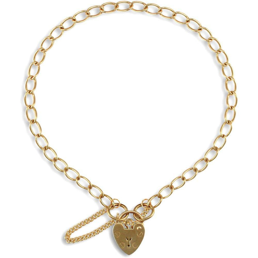 9ct Yellow Gold Charm Bracelet 3.5g - My Jewel World