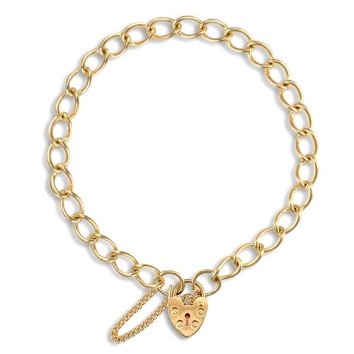9ct Yellow Gold Charm Bracelet 7.5g - My Jewel World