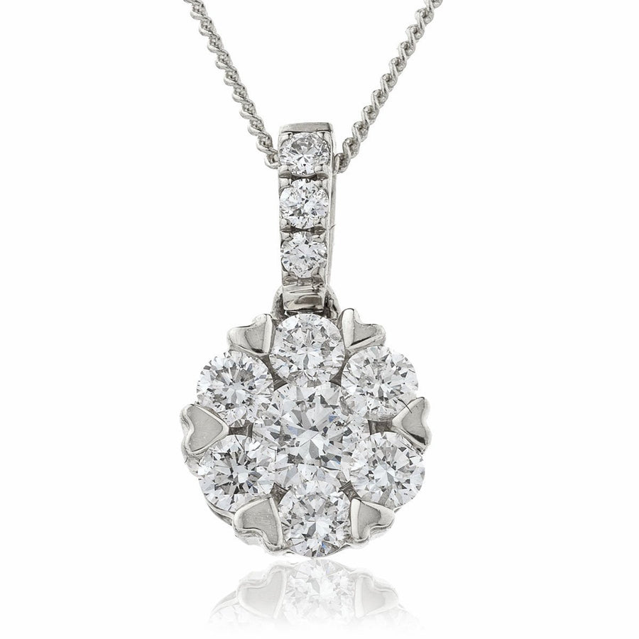 Diamond deals world necklace