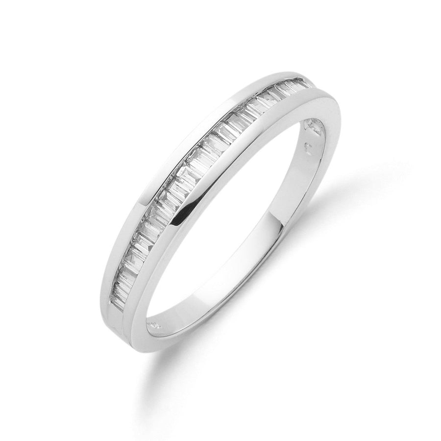 Diamond Eternity Ring 0.25ct H-VS Quality in 18K White Gold - My Jewel World