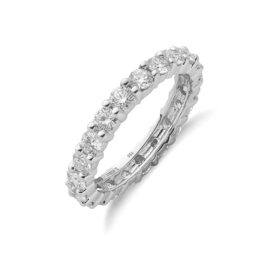 Diamond Full Eternity Ring 2.00ct G-VS Quality in 18K White Gold - My Jewel World