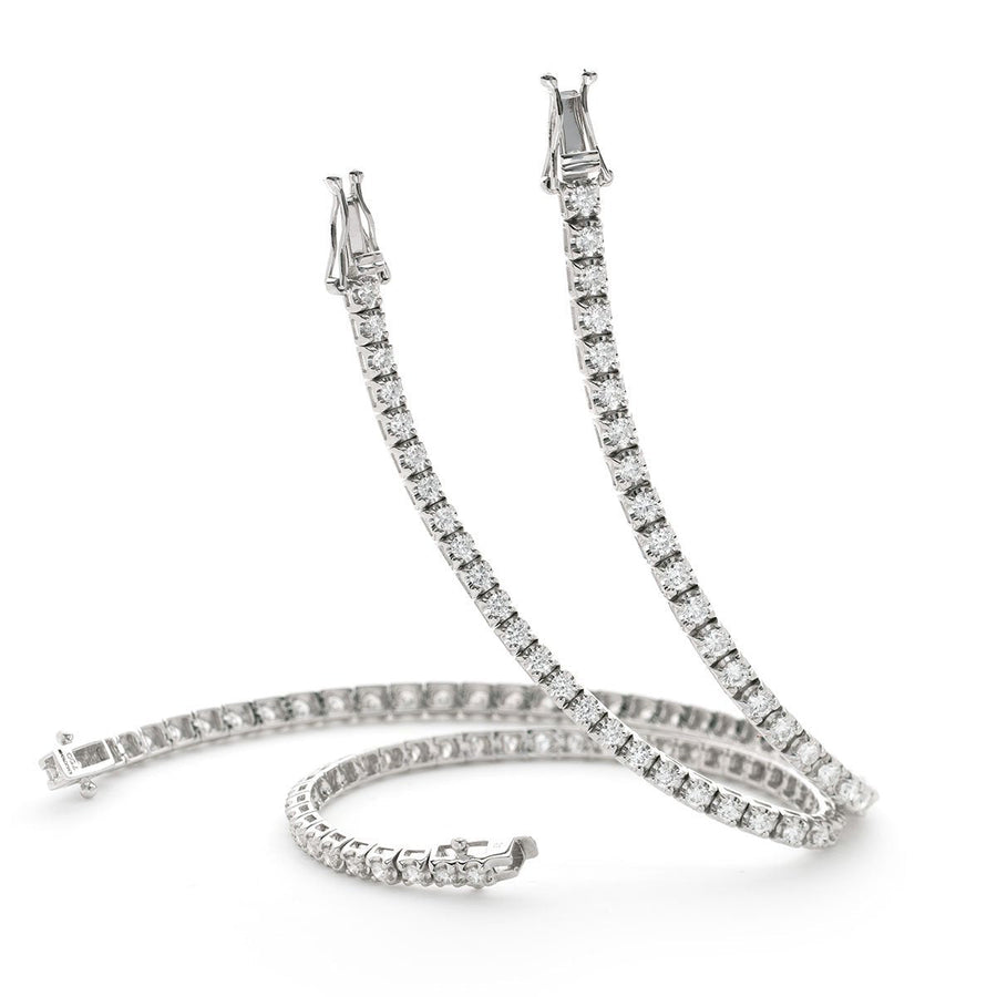 Diamond Tennis Bracelet 2.00ct G SI Quality in 18k White Gold - My Jewel World