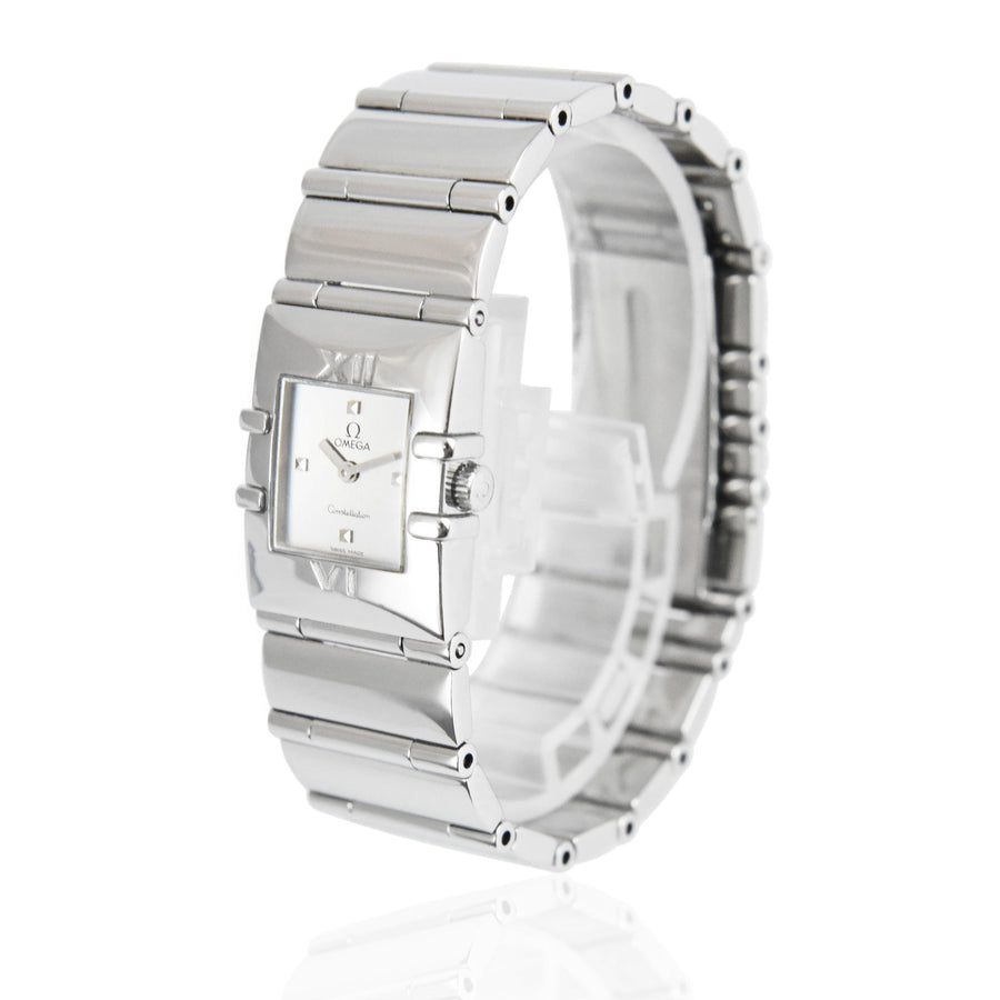Omega Constellation Quadra Mother of Pearl Dial Stainless Steel Ref: 1521.71.00 - My Jewel World