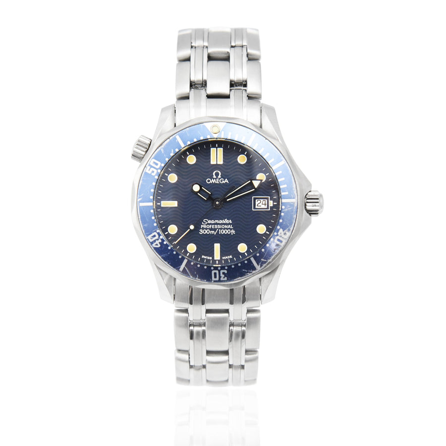 Omega Seamaster 300M Mid Size Blue Dial Stainless Steel Ref: 2561.80.00 - My Jewel World
