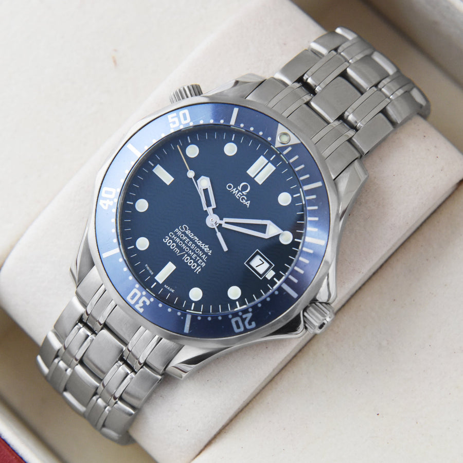 Omega Seamaster Professional 300M Blue Dial Stainless Steel Ref: 2531.80.00 - My Jewel World