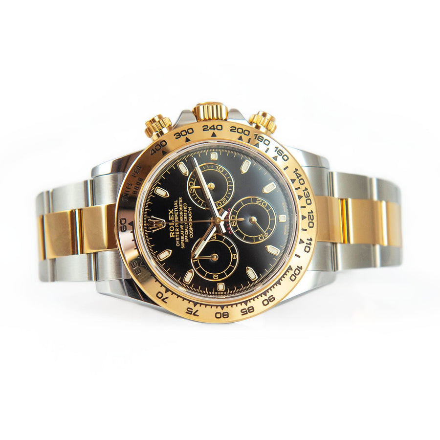 Pre-Owned Rolex Daytona Black Dial BI-Metal Ref: 116503 - My Jewel World