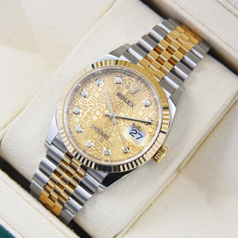 Champagne datejust discount