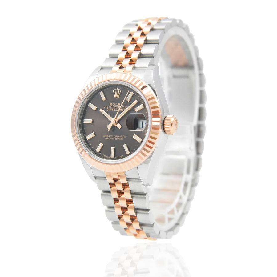 Rolex DateJust Chocolate Dial Stainless & 18K Rose Gold Ref: 279171 - My Jewel World