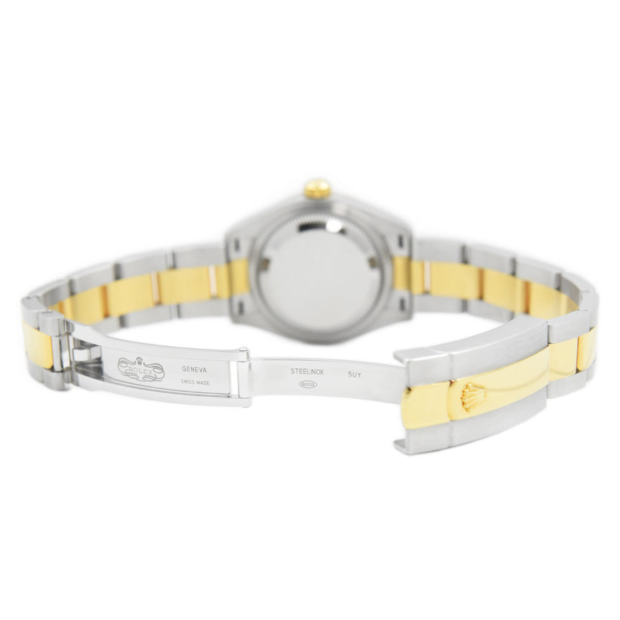 Rolex DateJust White Dial Gold & Steel Ref: 279383RBR - My Jewel World