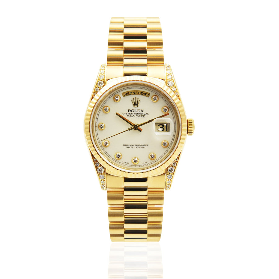 Rolex day date discount 18k