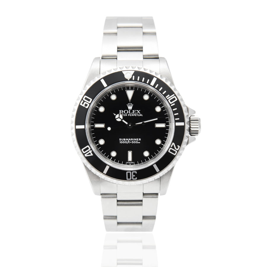 Rolex Submariner Black Dial Stainless Steel Ref 14060 My Jewel