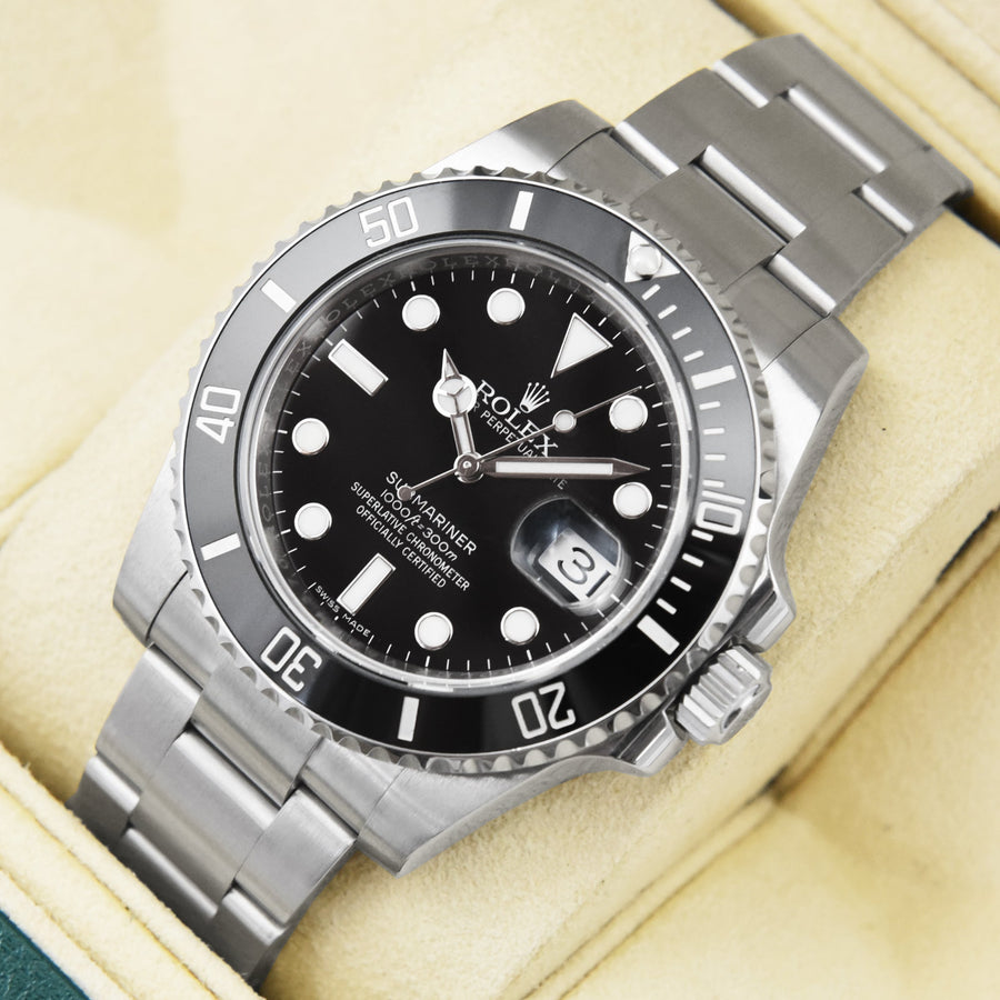 Back of best sale rolex submariner watch