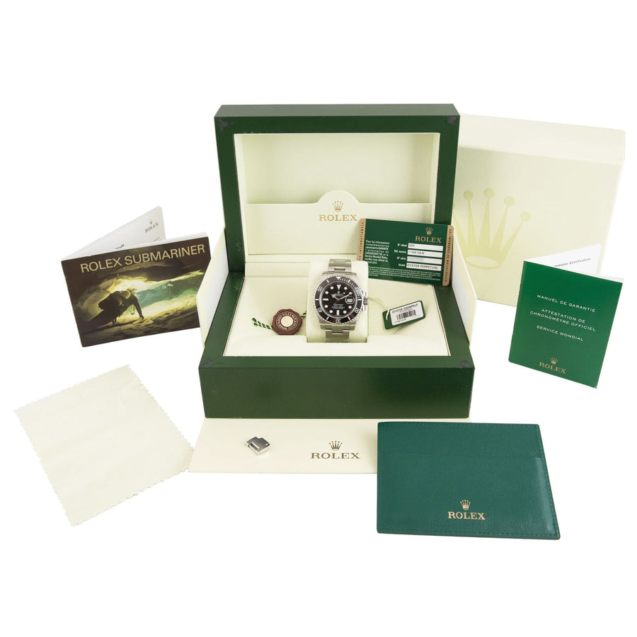 Rolex submariner date ref 116610ln hot sale