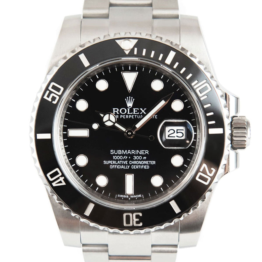 Stainless steel submariner on sale rolex