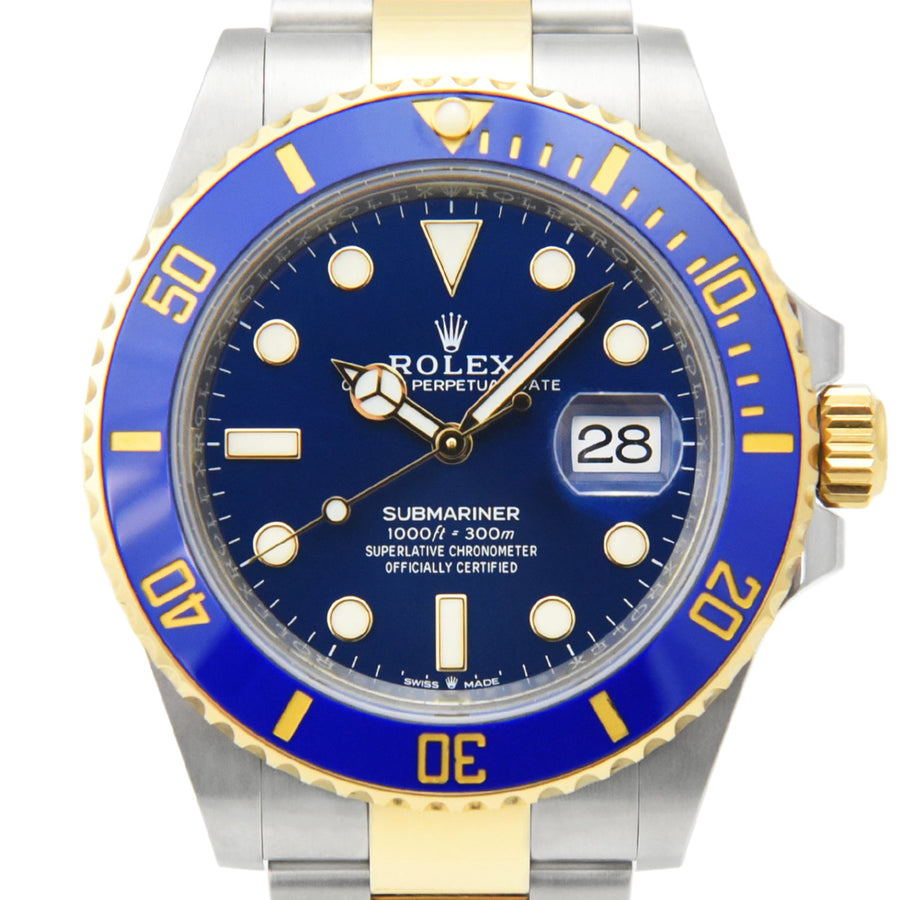 Rolex Submariner Date Blue Dial Gold & Steel Ref: 126613LB - My Jewel World